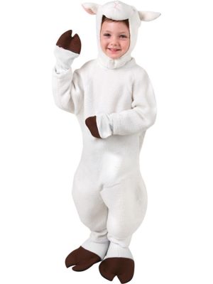 Fantasia Infantil Ovelha Bebê Parmalat Luxo