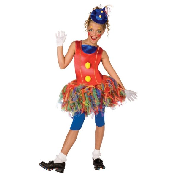 Fantasia Infantil Palhacinha Moderna Luxo
