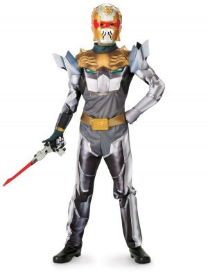 Fantasia Infantil Power Rangers Robo Knight Megaforce Luxo Fantasia Infantil Power Rangers Robo Knight Megaforce Luxo