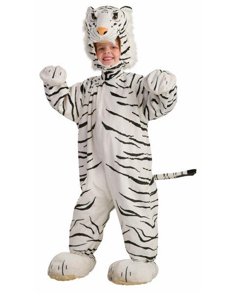 Fantasia Infantil Tigre Branco Fantasia Infantil Tigre Branco