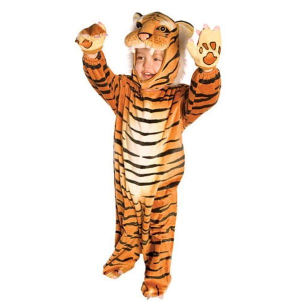 Fantasia Infantil Tigre Dourado Fantasia Infantil Tigre Dourado