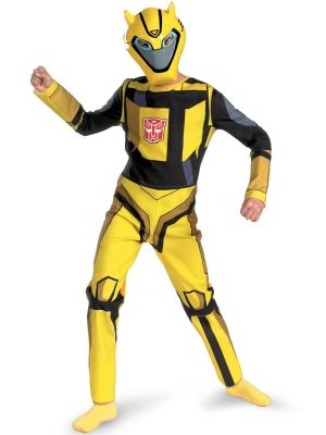 Fantasia Infantil Transformers Animado Bumblebee