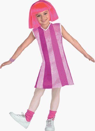 Fantasia LazyTown Stephanie Infantil Fantasia LazyTown Stephanie Infantil