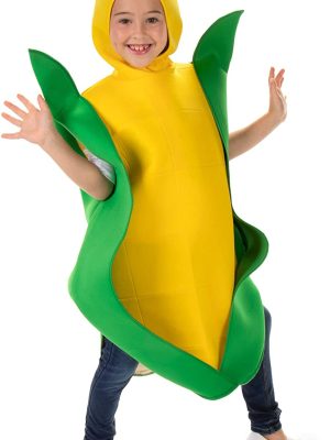Fantasia Milho Verde Infantil Clássica Fantasia Milho Verde Infantil Clássica