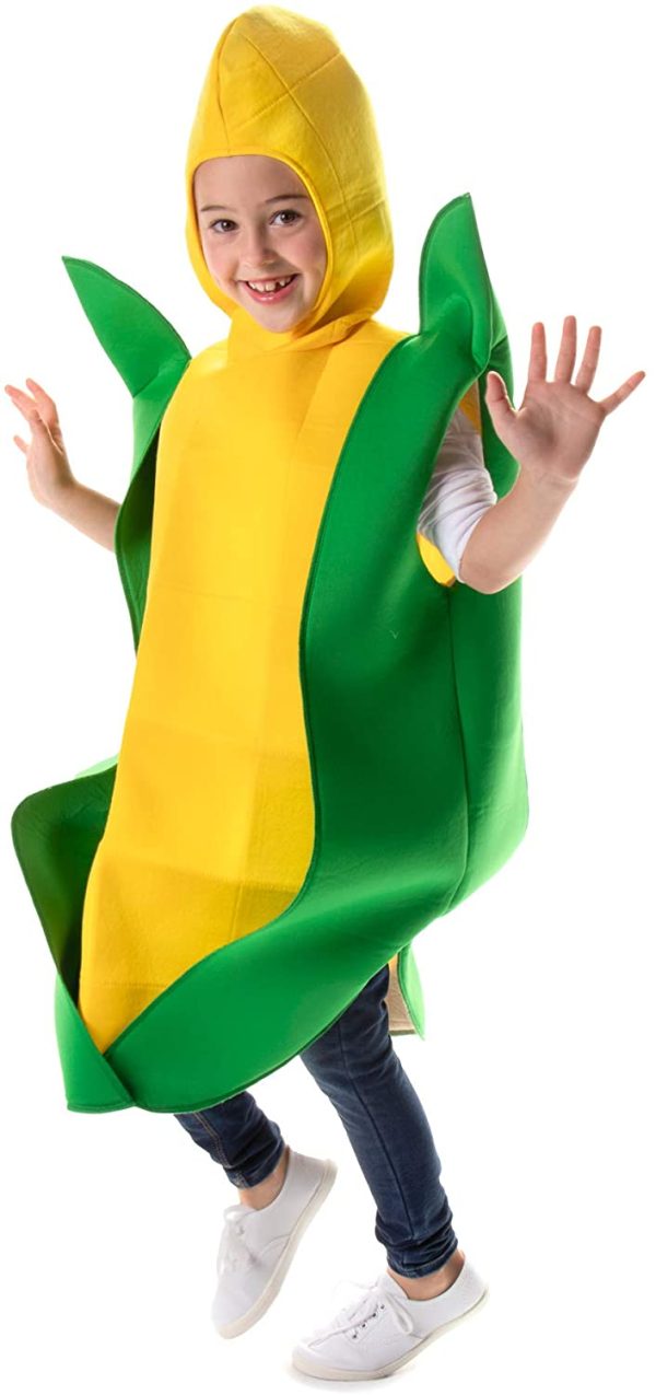 Fantasia Milho Verde Infantil Clássica Fantasia Milho Verde Infantil Clássica