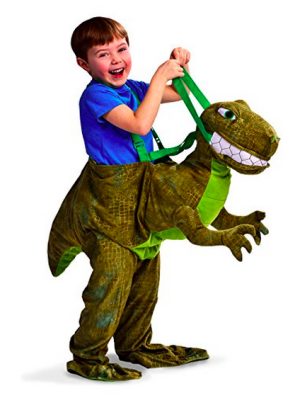 Fantasia Montar em Dinossauro T-Rex Infantil Luxo