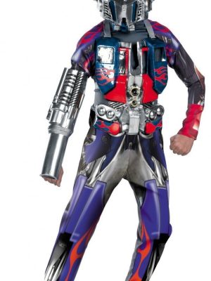 Fantasia Optimus Prime Infantil Transformers Luxo