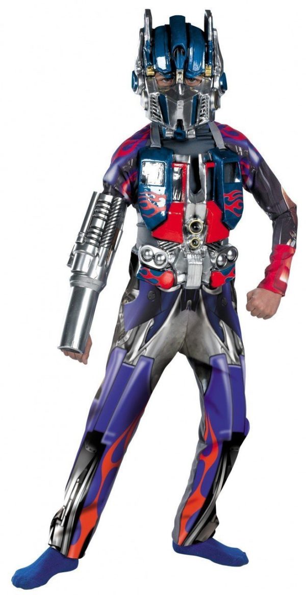 Fantasia Optimus Prime Infantil Transformers Luxo Fantasia Optimus Prime Infantil Transformers Luxo