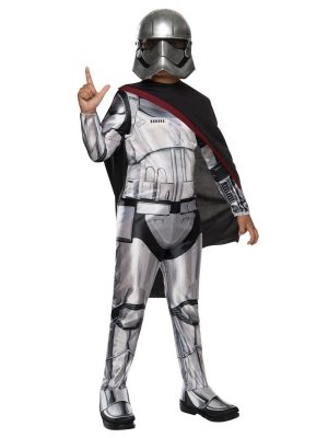 Fantasia Phasma Star Wars Luxo Infantil Clássica Despertar da Força Fantasia Phasma Star Wars Luxo Infantil Clássica Despertar da Força
