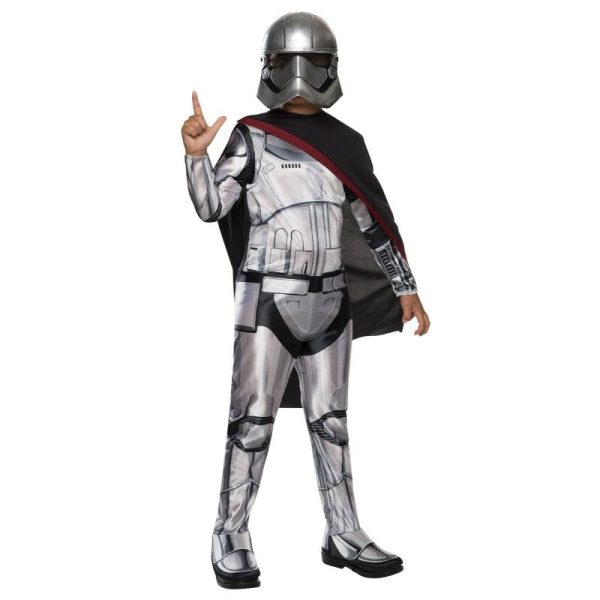 Fantasia Phasma Star Wars Luxo Infantil Clássica Despertar da Força Fantasia Phasma Star Wars Luxo Infantil Clássica Despertar da Força