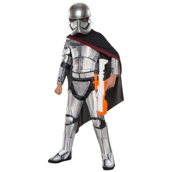Fantasia Phasma Star Wars Luxo Infantil Despertar da Força Fantasia Phasma Star Wars Luxo Infantil Despertar da Força