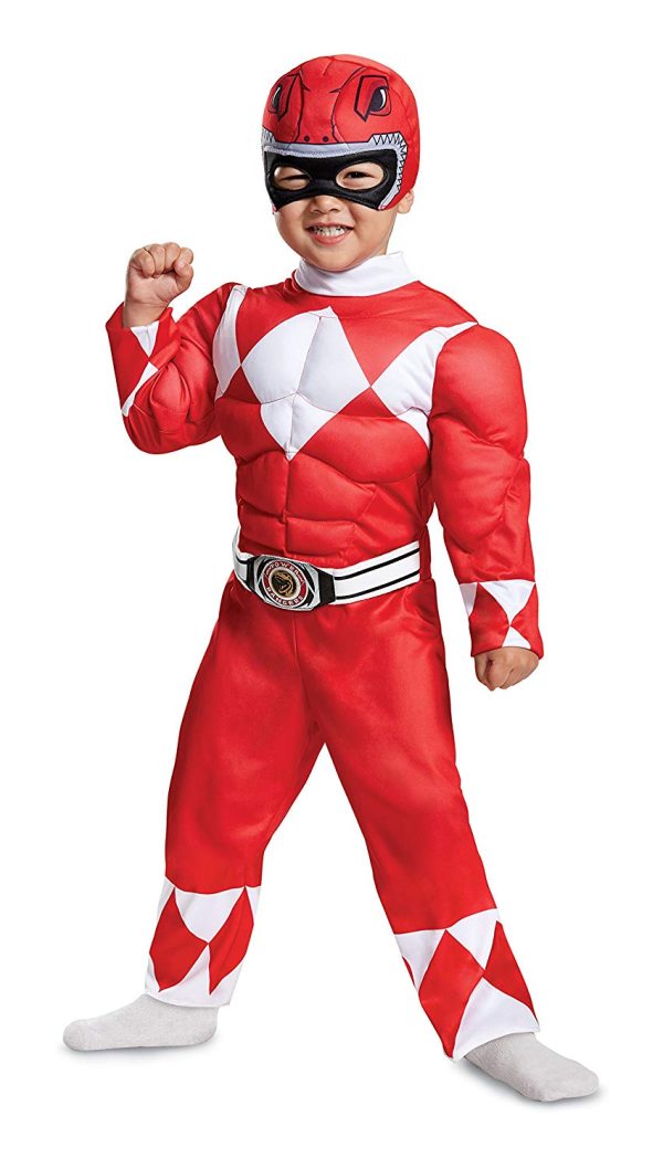 Fantasia Power Rangers Vermelho Bebê Infantil Fantasia Power Rangers Vermelho Bebê Infantil