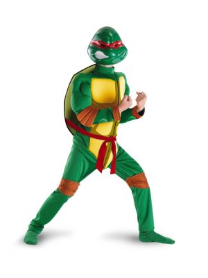 Fantasia Rafael Tartarugas Ninja Infantil Músculos Luxo Fantasia Rafael Tartarugas Ninja Infantil Músculos Luxo