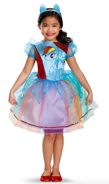 Fantasia Rainbow Dash Infantil Luxo My Little Pony Fantasia Rainbow Dash Infantil Luxo My Little Pony