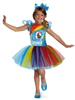 Fantasia Rainbow Dash My Little Pony Infantil Luxo Fantasia Rainbow Dash My Little Pony Infantil Luxo