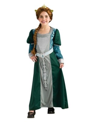 Fantasia Shrek Fiona Infantil Luxo
