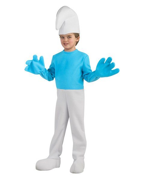 Fantasia Smurfs Infantil Luxo Fantasia Smurfs Infantil Luxo