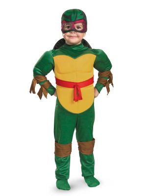 Fantasia Tartaruga Ninja Rafael Infantil com Músculos