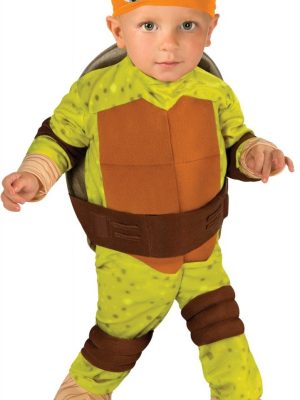 Fantasia Tartarugas Ninja Infantil Bebê Luxo Michelangelo Fantasia Tartarugas Ninja Infantil Bebê Luxo Michelangelo