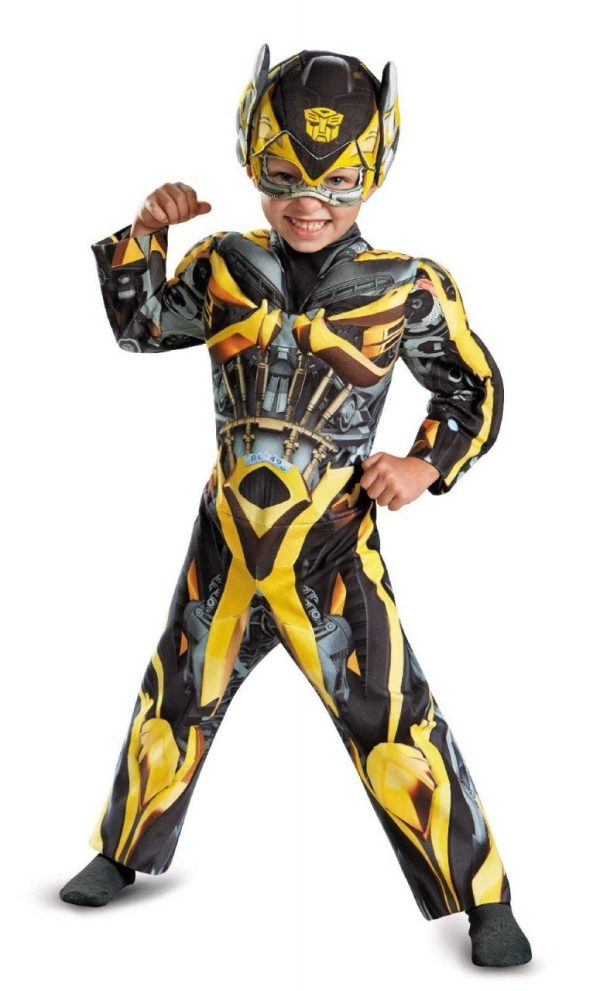 Fantasia Transformers 3D A Era da Extinção Bumblebee Infantil Fantasia Transformers 3D A Era da Extinção Bumblebee Infantil