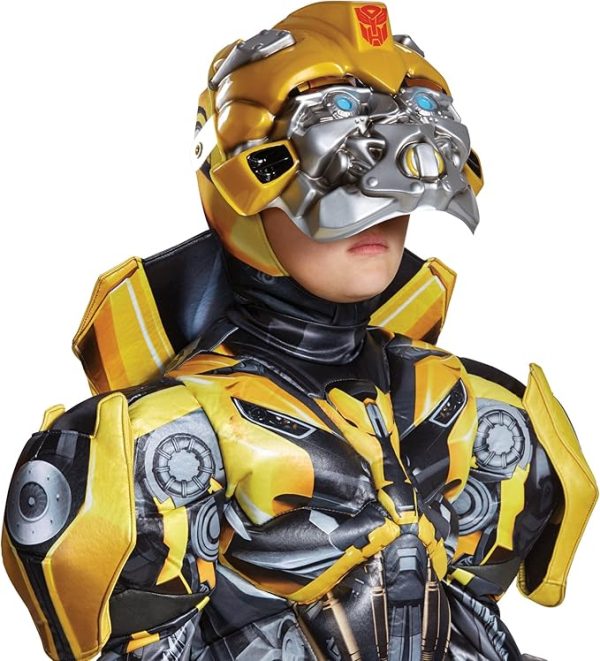 Fantasia Transformers 4 A Era da Extinção Bumblebee Luxo Infantil Fantasia Transformers 4 A Era da Extinção Bumblebee Luxo Infantil