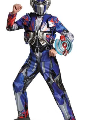 Fantasia Transformers 4 A Era da Extinção Optimus Prime Infantil