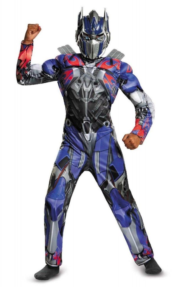 Fantasia Transformers 4 A Era da Extinção Optimus Prime Luxo Infantil