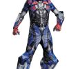 Fantasia Transformers 4 A Era da Extinção Optimus Prime Super Luxo Infantil