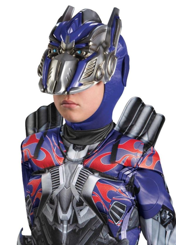 Fantasia Transformers 4 A Era da Extinção Optimus Prime Super Luxo Infantil