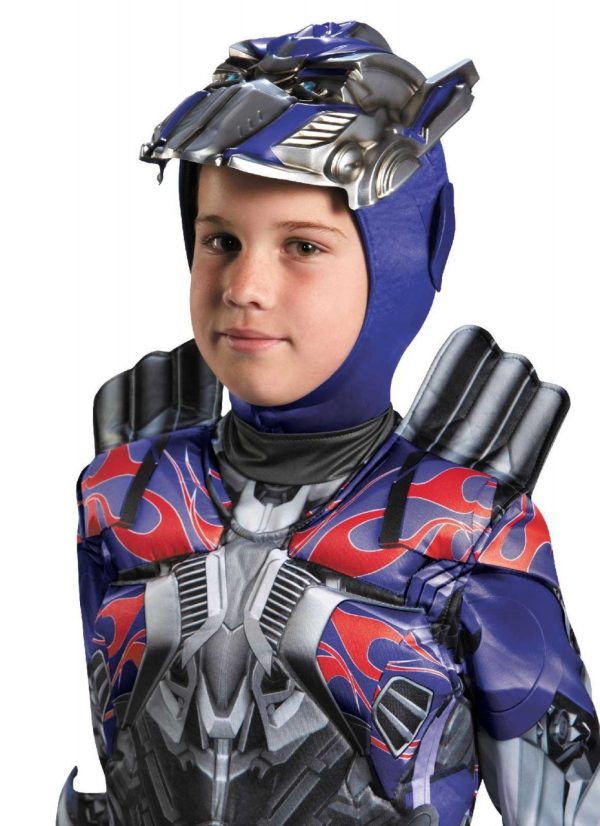 Fantasia Transformers 4 A Era da Extinção Optimus Prime Super Luxo Infantil