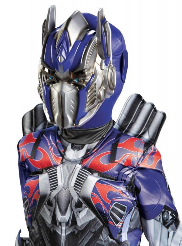 Fantasia Transformers 4 A Era da Extinção Optimus Prime Super Luxo Infantil