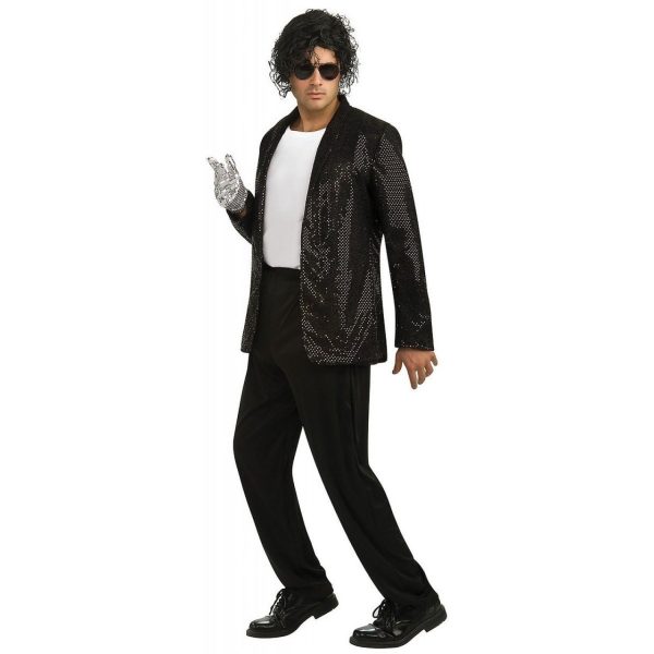 Jaqueta Michael Jackson Billie Jean Adulto Jaqueta Michael Jackson Billie Jean Adulto