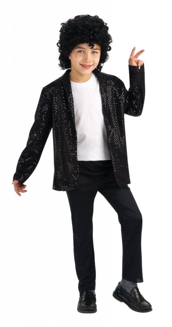 Jaqueta Michael Jackson Billie Jean Infantil Jaqueta Michael Jackson Billie Jean Infantil