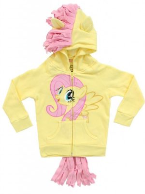 Jaqueta My Little Pony Fluttershy Girls Infantil Luxo Jaqueta My Little Pony Fluttershy Girls Infantil Luxo