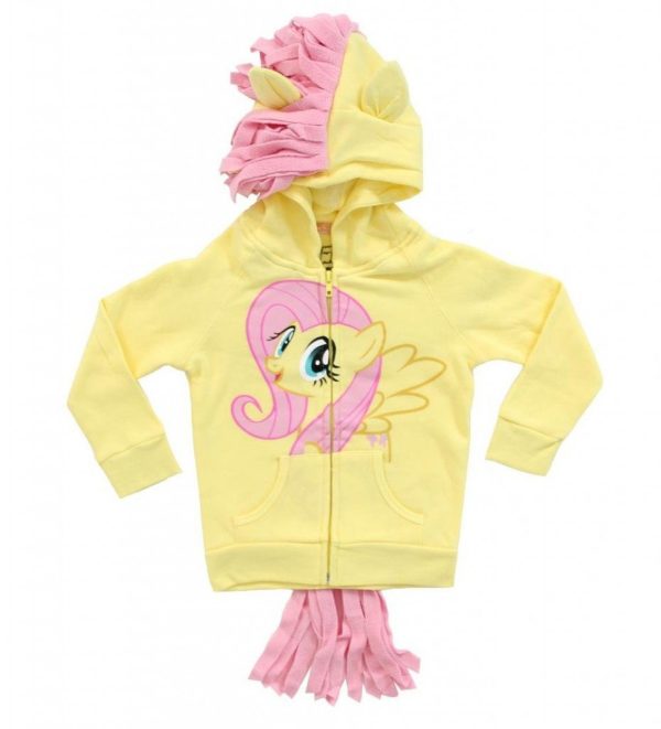 Jaqueta My Little Pony Fluttershy Girls Infantil Luxo