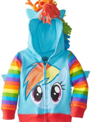 Jaqueta My Little Pony Rainbow Dash Infantil Luxo Jaqueta My Little Pony Rainbow Dash Infantil Luxo