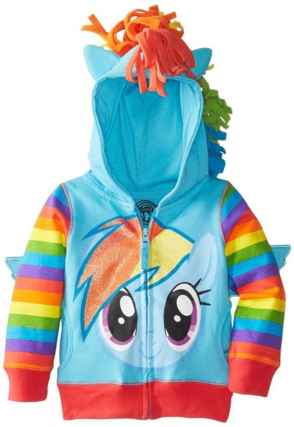Jaqueta My Little Pony Rainbow Dash Infantil Luxo