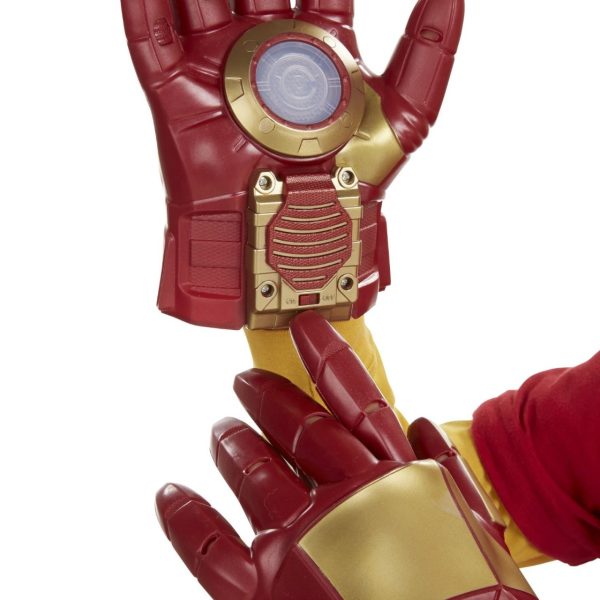 Luvas Homem de Ferro Eletrônica com Som e Luz Luvas Homem de Ferro Eletrônica com Som e Luz