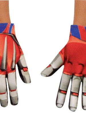 Luvas Transformers A Era da Extinção Optimus Prime Infantil