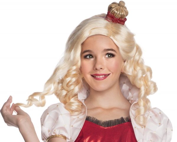Peruca Ever After High Apple White Luxo Peruca Ever After High Apple White Luxo
