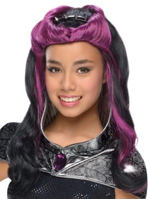 Peruca Ever After High Raven Queen Luxo