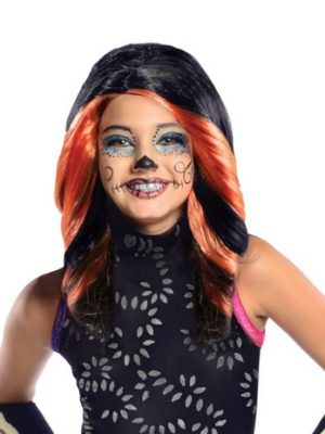 Peruca Infantil Monster High Skelita Calaveras Peruca Infantil Monster High Skelita Calaveras