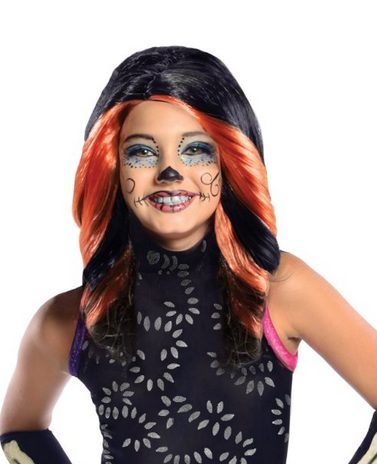 Peruca Infantil Monster High Skelita Calaveras Peruca Infantil Monster High Skelita Calaveras