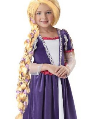 Peruca Infantil Rapunzel Enrolados Disney