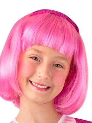 Peruca LazyTown Stephanie Infantil