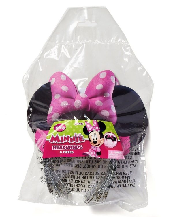 Tiara Minnie Mouse Disney de papel 8 unidades Tiara Minnie Mouse Disney de papel 8 unidades