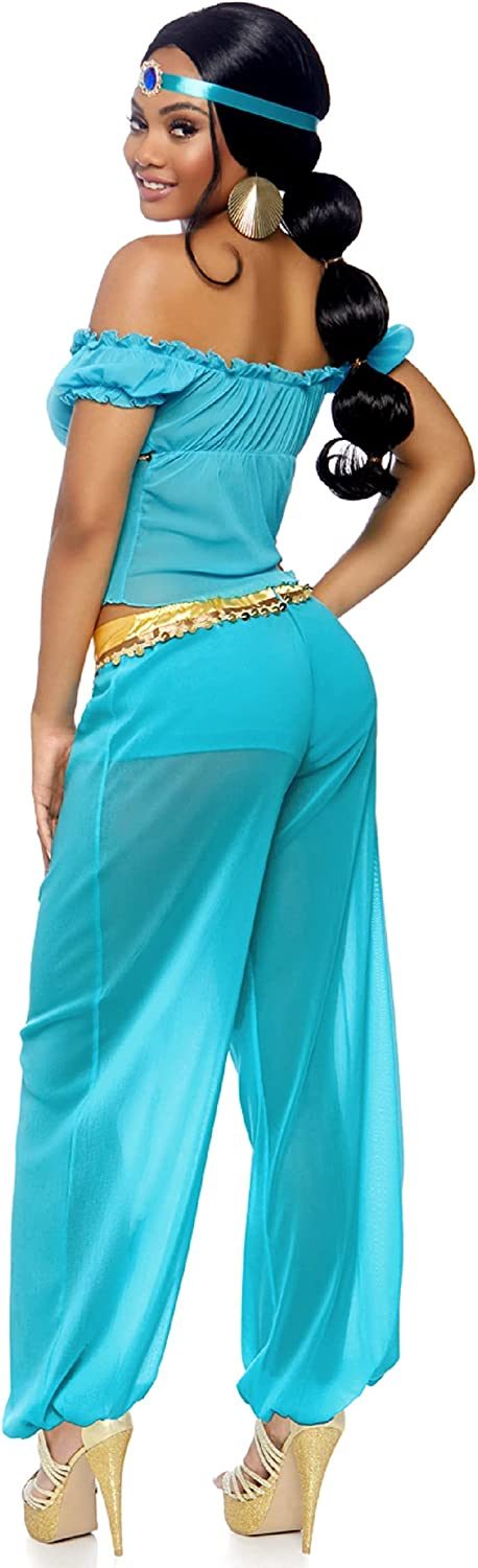 Fantasia Jasmine Adulto Luxo Sexy Fantasia Jasmine Adulto Luxo Sexy