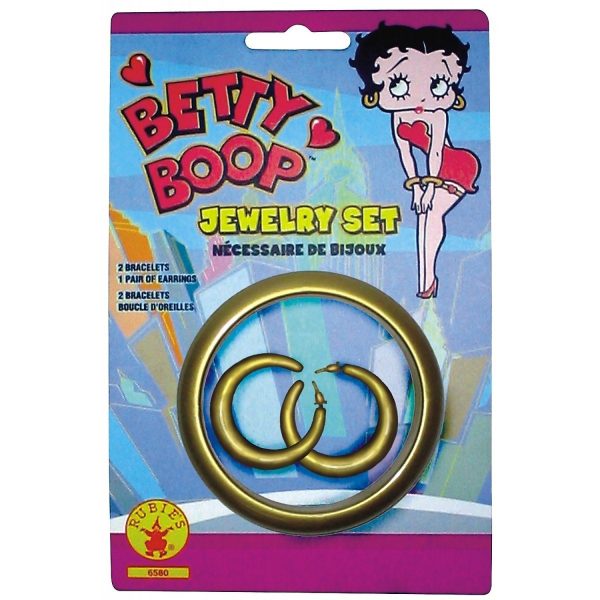 Bracelete e Brinco Betty Boop Bracelete e Brinco Betty Boop