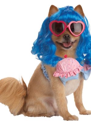 Fantasia para Cachorro Cupcake Katy Perry