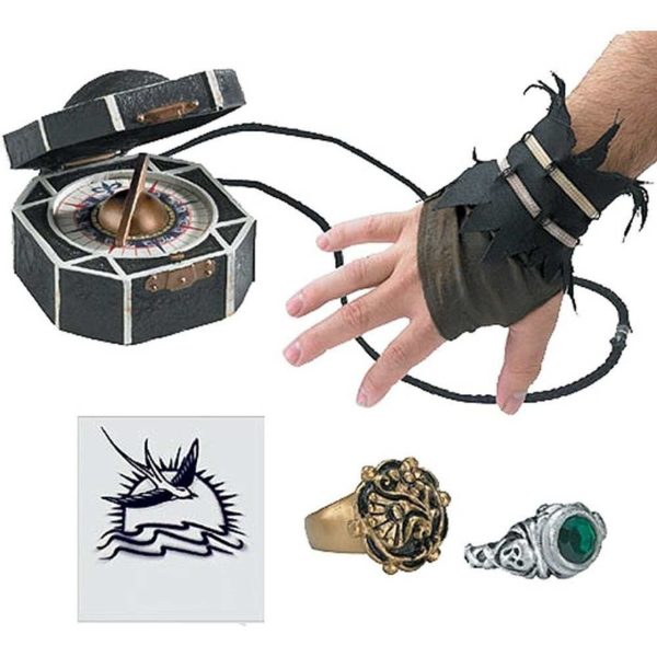 Kit Piratas do Caribe Jack Sparrow Kit Piratas do Caribe Jack Sparrow